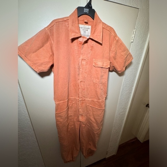 Oak & Acorn Carnelian Rebelle Razor Jogger Coverall Jumpsuit size medium - Picture 3 of 9